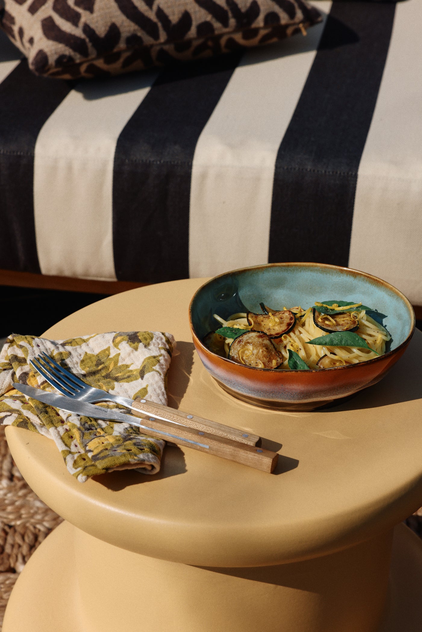 HKliving 70s Ceramics Pasta Bowls — Set of 2