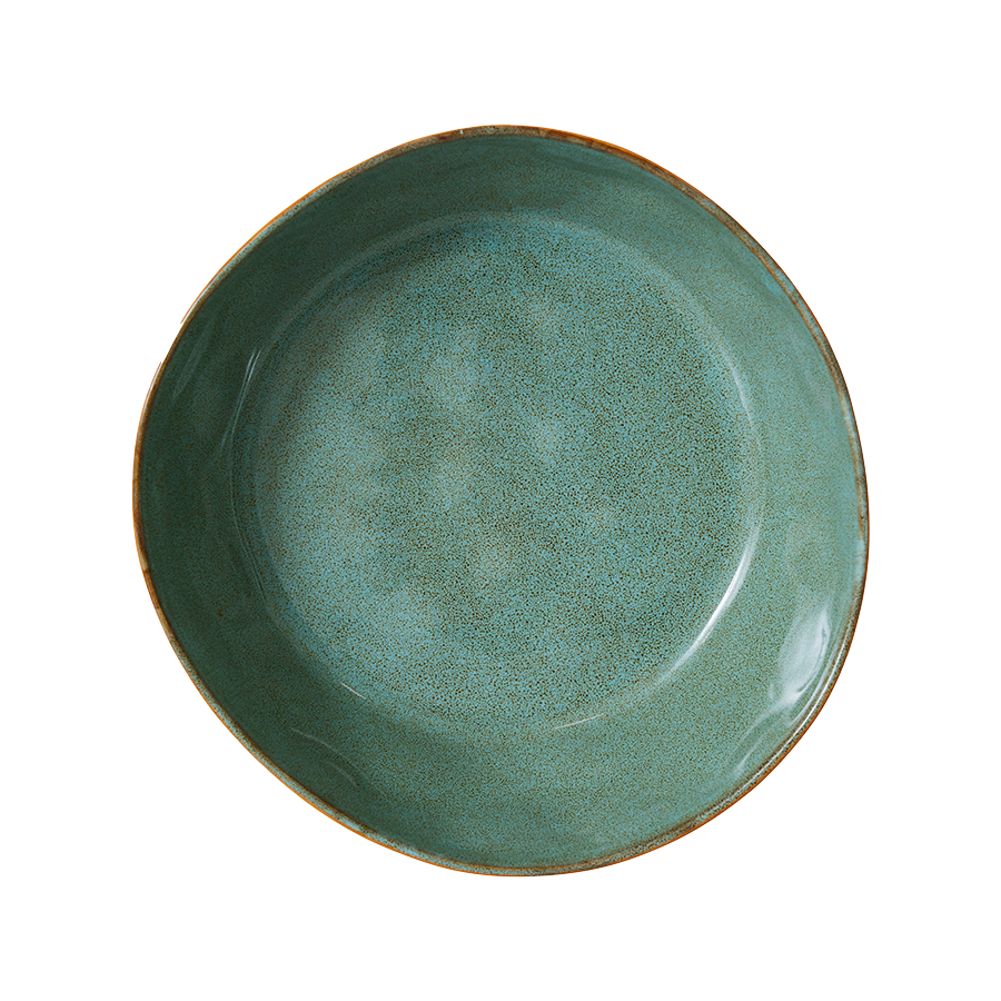 HKliving 70s Ceramics Pasta Bowls — Set of 4