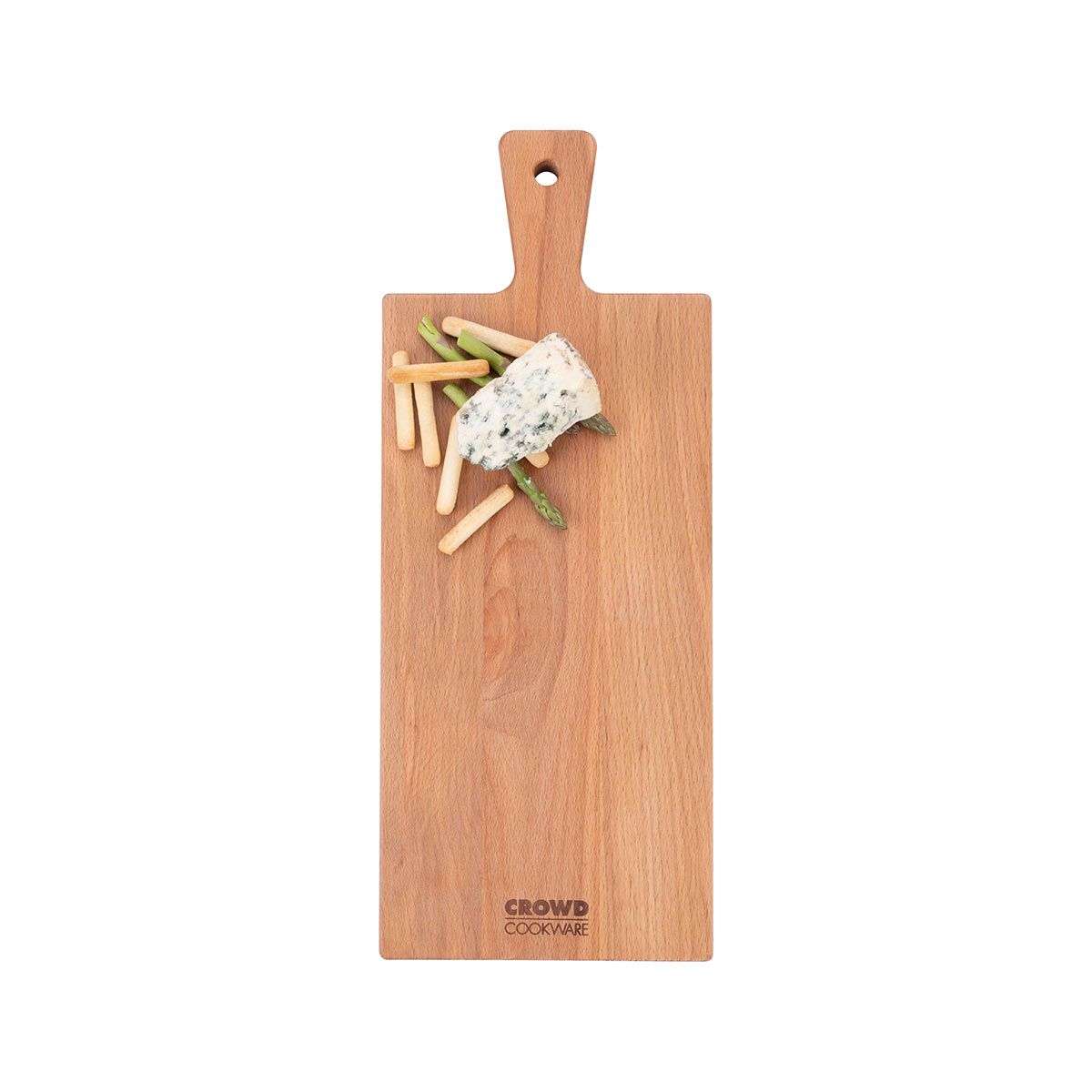 Koksmes + Santoku mes + Serveerplank